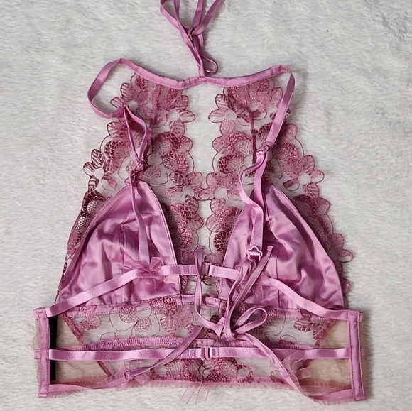 New!For Love and Lemons Grace Halter Bralette - Picture 6 of 10